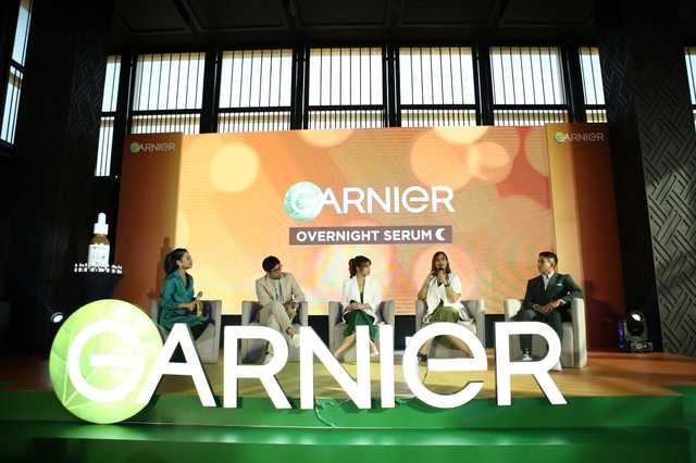 Garnier Bright Complete Overnight C Serum Launch. Foto: Garnier