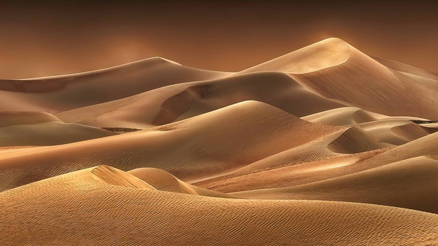 Ilustrasi gurun pasir. Foto:  AFZAL KHAN MAHEEN/Shutterstock