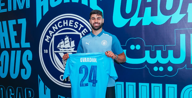 Josko Gvardiol, pemain Man City. Foto: Man City