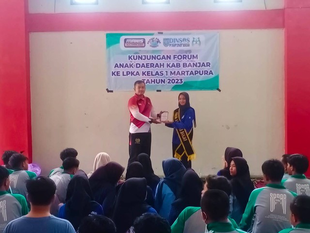 Anak Binaan LPKA Martapura Tumbuhkan Kreatifitas Bersama Forum Anak Daerah (FAD) Kab. Banjar
