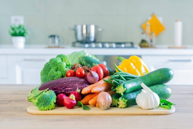 Ilustrasi sayuran di dapur sumber: Shutterstock