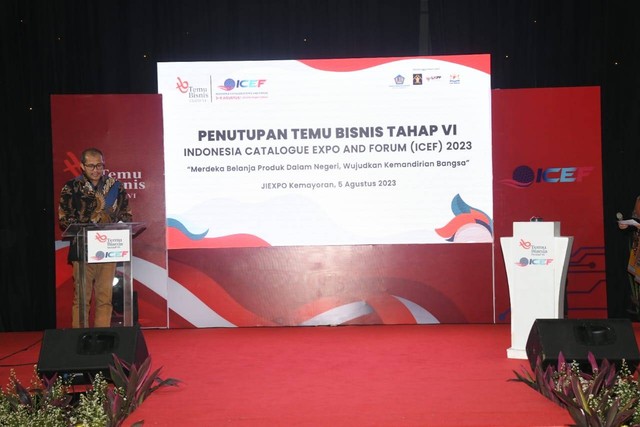 Wamenkumham Tutup Temu Bisnis Tahap VI