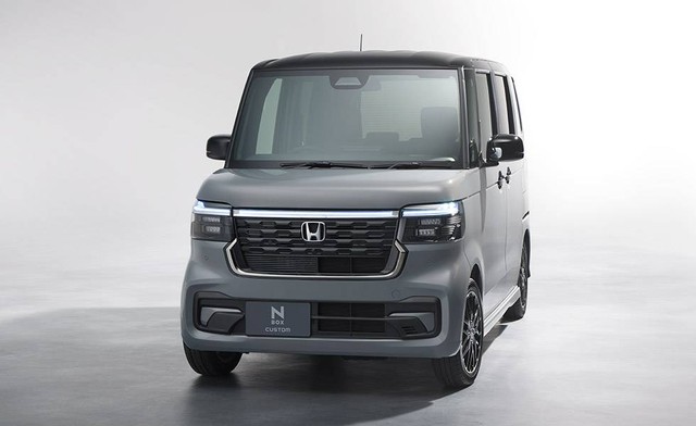 Tampilan dan desain Honda N-Box terbaru edisi 2024 di Jepang. Foto: Honda