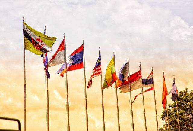 Ilustrasi negara pendiri ASEAN. Foto: Pixabay