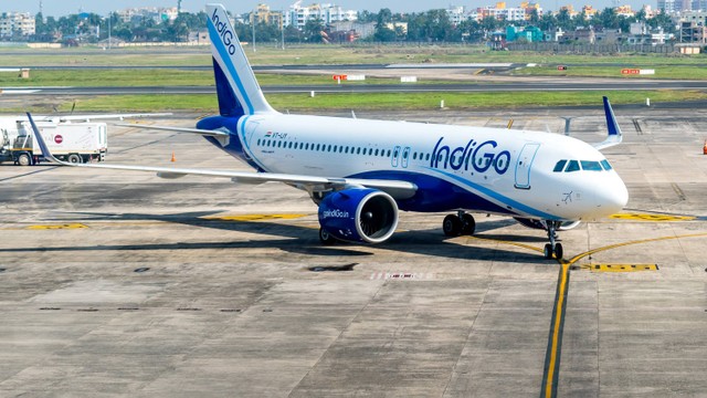Pesawat IndiGo. Foto: mrinalpal/Shutterstock