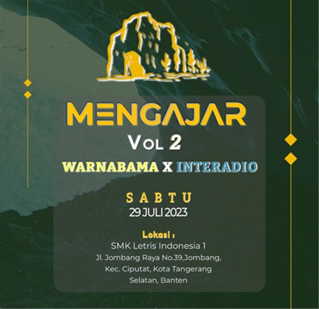 Penjelajahan Goa Bersama Warnabama Mengajar Vol.2 x Interadio STIKOM InterStudi