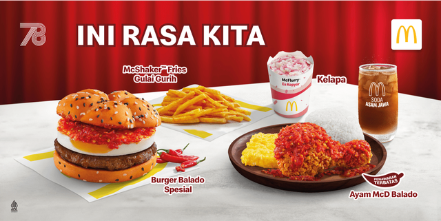 Ilustrasi menu promo McD Agustus 2023. Foto: McDonald's Indonesia