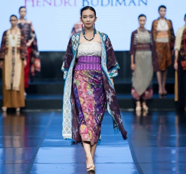 Fashion show dalam Jogja Fashion Week tahun 2019. Foto: Jogja fashion Week