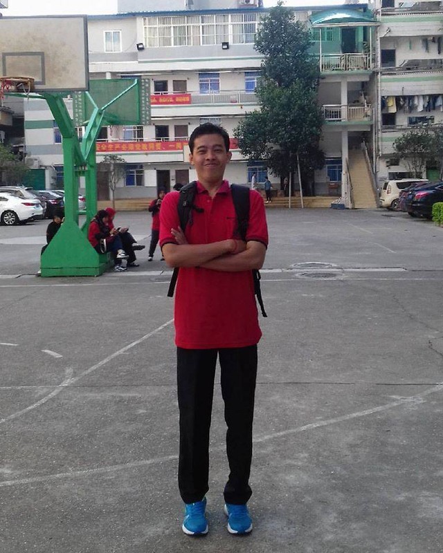 Dosen Spesialis Medikal Bedah Prima Trisna Aji ketika berada di Guangxi Medical University China/Foto : Dokpri