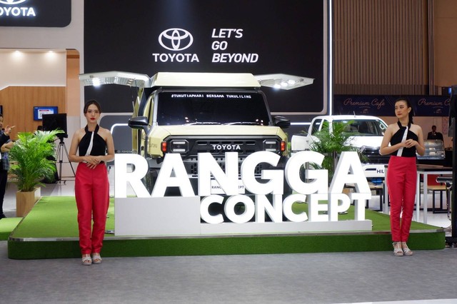 Toyota Rangga Concept di GIIAS 2023. Foto: Aditya Pratama Niagara/kumparan