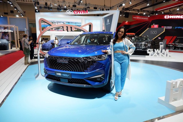 Mobil baru Haval di bawah naungan Great Wall Motor yang dikenalkan di GIIAS 2023. Foto: Aditya Pratama Niagara/kumparan