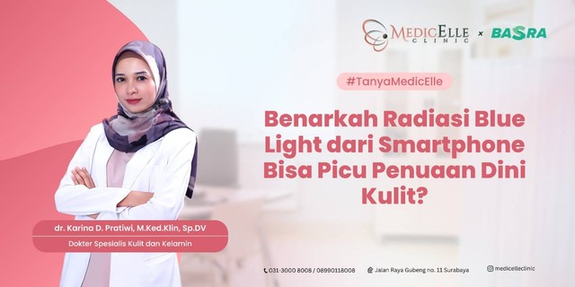 Benarkah Radiasi Blue Light dari Smartphone Bisa Picu Penuaan Dini Kulit?