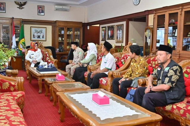 Perkuat Sinergi, Lembaga Peduli Kemanusian NU Silaturahmi ke Bupati Sukoharjo