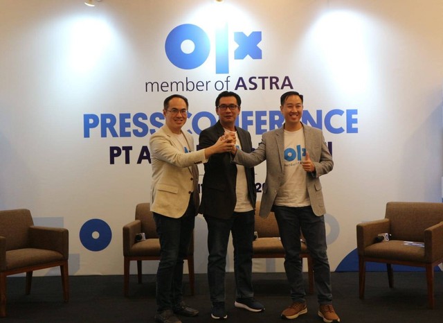 PT Astra International Tbk melalui anak usahanya telah menyelesaikanakuisisi PT Tokobagus dengan merek OLX. Foto: dok. Astra