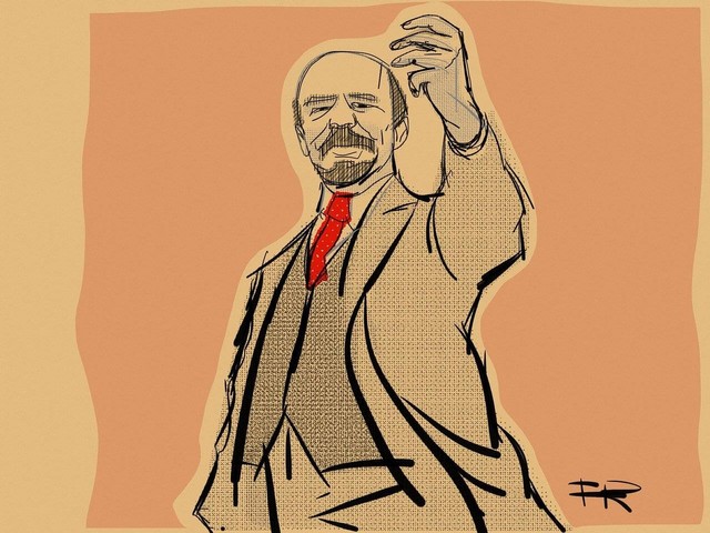 Ilustrasi Vladimir Lenin. Sosok yang membawa kemenangan di Revolusi Oktober 1917, juga pemimpin pertama Uni Soviet. (foto: pixabay.com)