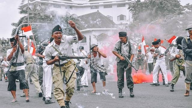 Ilustrasi perlawanan terhadap persekutuan dagang dari kolonialisme bangsa barat. Foto: Unsplash/Bimo Luki