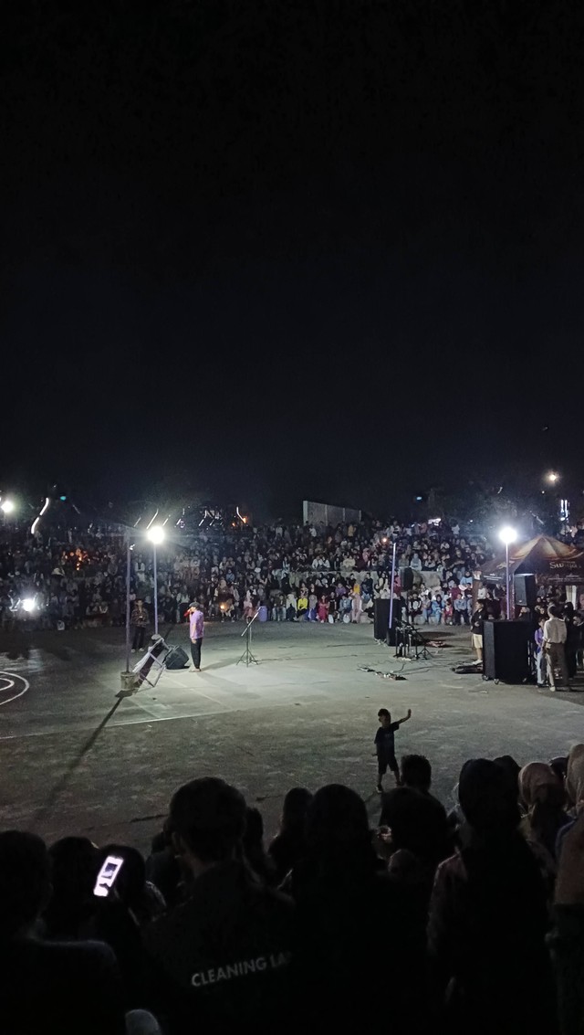 Suasana menciptakan kembali ruang estetika dan budaya masyarakat di Cianjur. (Foto Milik Pribadi).