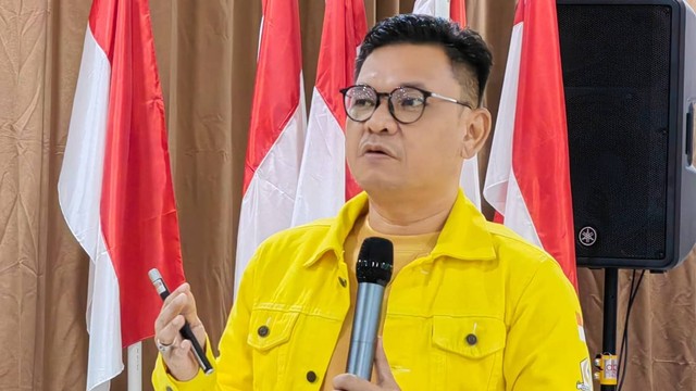 Ketua DPD Golkar Jabar, Ace Hasan Syadzili, di Kuningan pada Minggu (13/8/2023). Foto: Dok. Istimewa