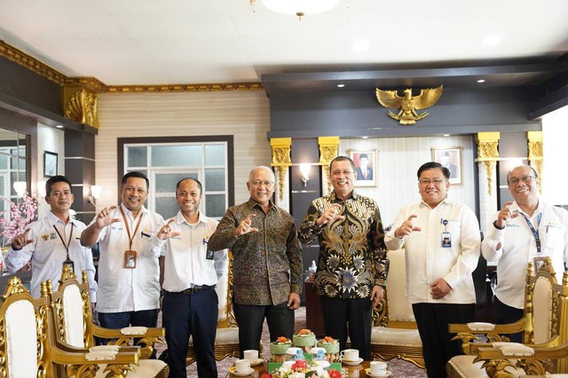 GM PLN UID Kalbar berkunjung ke Rektorat Untan Pontianak. Foto: Dok. PLN Kalbar