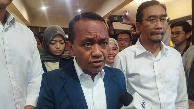 Menteri Investasi, Bahlil Lahadalia saat berkunjung ke UB. (foto: Rizal Adhi Pratama)