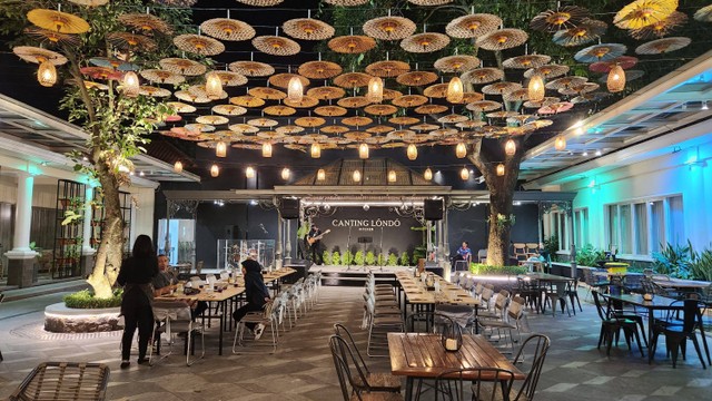 Canting Londo restoran bergaya kolonial di Solo (11/8/23). Foto: Azalia Amadea/Kumparan