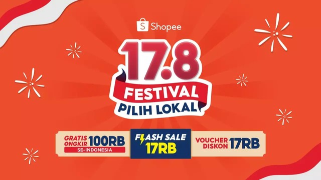 Ilustrasi Promo Kemerdekaan Shopee spesial HUT RI ke-78. Foto: Shopee 