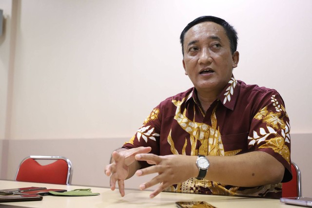 Kepala Dinas Lingkungan Hidup (DLH) Kota Surabaya Agus Hebi Djuniantoro. Foto: Dok. Basra