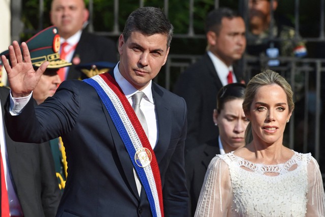 Presiden baru Paraguay Santiago Pena. Foto: NORBERTO DUARTE / AFP