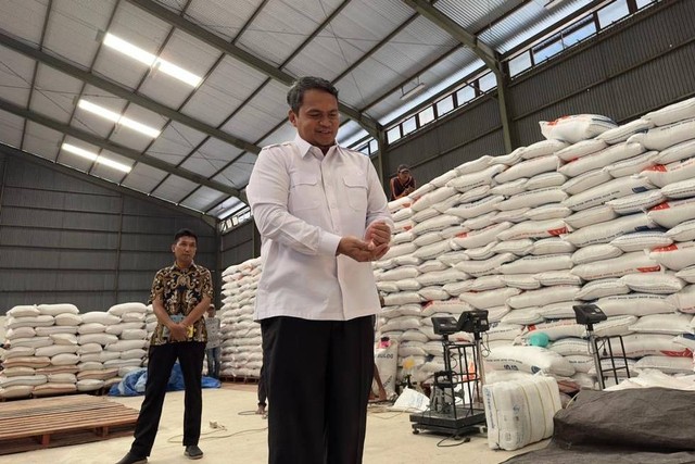 Direktur Supply Chain dan Pelayanan Publik Perum BULOG Mokhamad Suyamto. Foto: Bulog