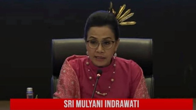 Menteri Keuangan Sri Mulyani memberikan paparan RAPBN 2024 dan Nota Keuangan. Foto: Youtube/kumparan