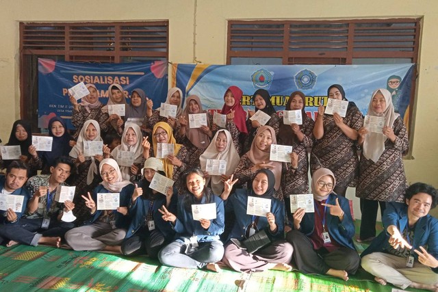 Penyuluhan Positive Parenting Program di Desa Tembelang, Kec. Jatibarang, Kab, Brebes, Jawa Tengah | Sumber: Dokumentasi Pribadi