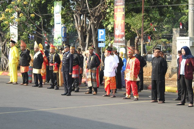 Imigrasi Karawang Gelar Upacara Peringatan Kemerdekaan Republik Indonesia