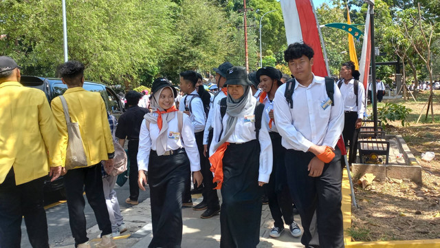 Pengenalan Kehidupan Kampus bagi Mahasiswa Baru (PKKBM) 2023 Unnes. Foto: Dok. Istimewa