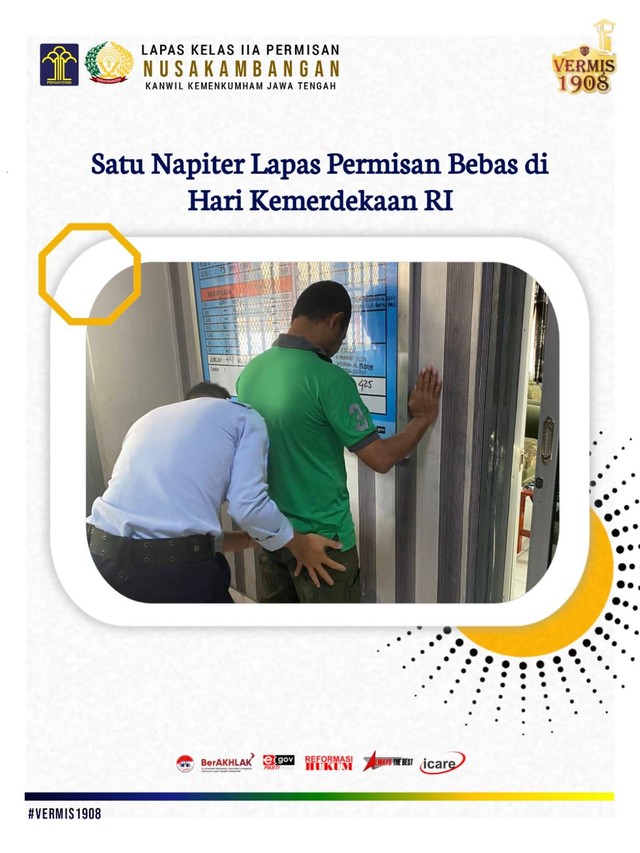 Satu Napiter Lapas Permisan Bebas Di Hari Kemerdekaan RI | Kumparan.com