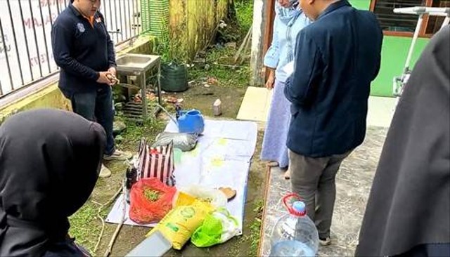 Persiapan pembuatan kompos