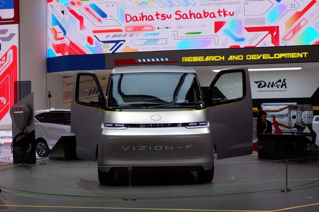 Booth Daihatsu di GIIAS 2023. Foto: Aditya Pratama Niagara/kumparan