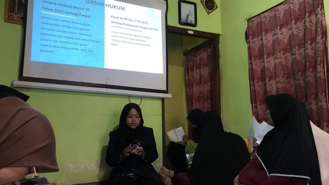 Pelaksanaan kegiatan Sosialisasi Program P2L yang bertempat di salah satu rumah warga Dusun Delik, Senin (24/7/2023) 13.00 WIB