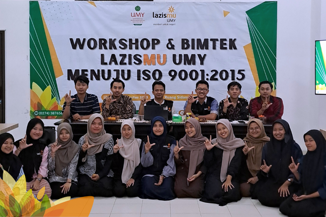 Lazismu UMY adakan pelatihan ISO untuk pengembangan Lembaga (Dok. Lazismu UMY)