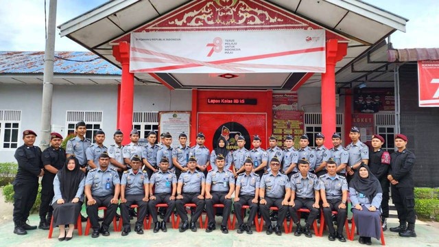 Lapas Idi Melaksanakan Upacara Peringatan HUT Kemenkumham Ke-78 Tahun 2023, Sumber Dokumentasi : Humas Lapas Idi