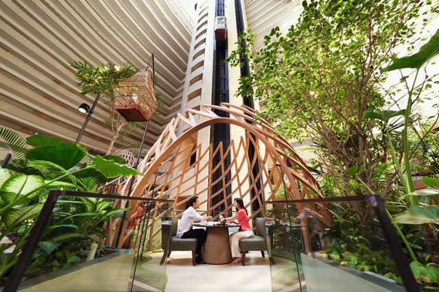 Menikmati fasilitas di hotel-hotel yang mengutamakan sustainablity di Singapura.  Foto: Dok. Istimewa