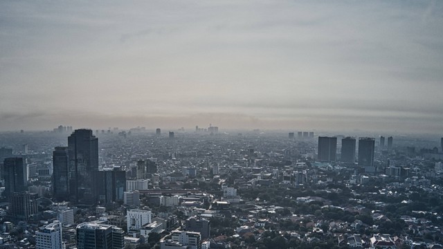 Ilustrasi Jakarta dengan polusi udara (pexels.com/tom fisk)