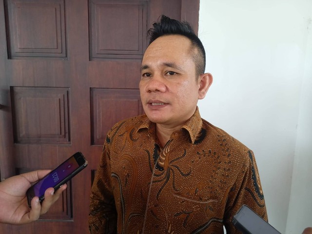 Ketua Bawaslu Lampung Iskardo P Panggar. | Foto : Galih Prihantoro/ Lampung Geh