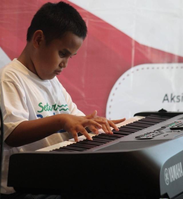 Konser “Merdeka Berkarya” menandai peluncuran podcast setara berkarya. Foto: Dok. Disabilitas Berkarya