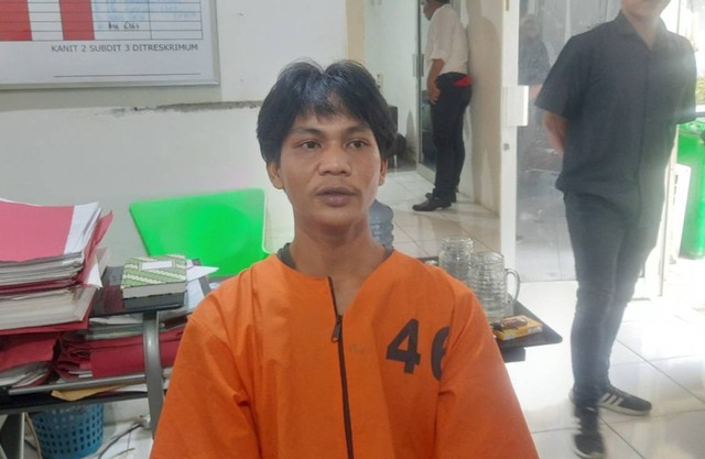 Pemuda bernama Jupriansyah alias Unyil, pelaku begal terhadap teman sendiri di Palembang. (ist)