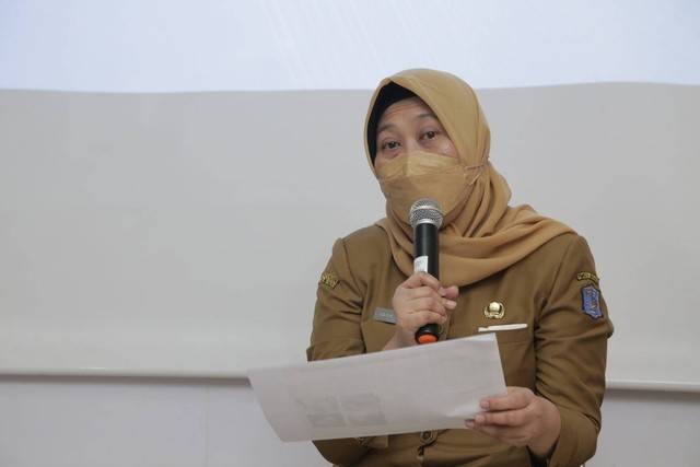 Kepala Dinas Kesehatan (Dinkes) Kota Surabaya, Nanik Sukristina. Foto: Masruroh/Basra