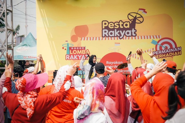 Keseruan Pesta Rakyat IM3 di Alun-alun M. Hasibuan Bekasi, pada 19-20 Agustus 2023. Foto: IM3