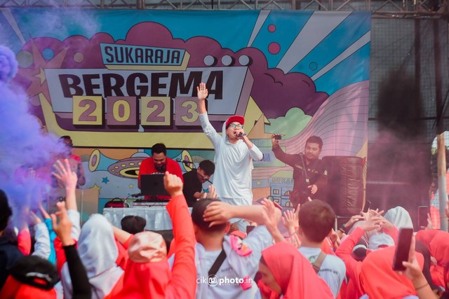 Kemeriahan Sukaraja Bergema (foto: Ricky Feri Wiguna)