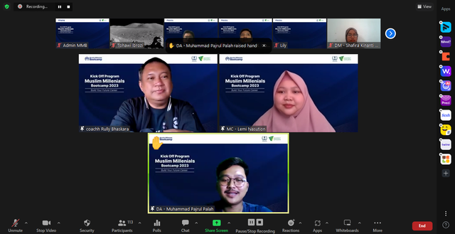 Webinar Kick-Off Muslim Millennials Bootcamp Intitut Kemandirian Dompet Dhuafa