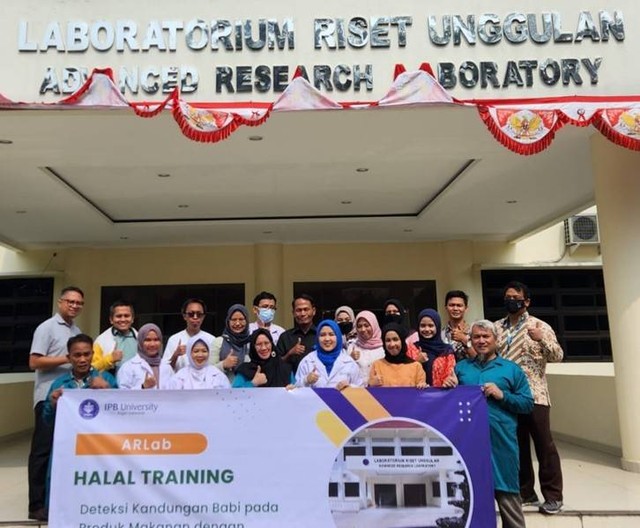 Unit Laboratorium Riset Unggulan Gelar Halal Training Deteksi DNA Babi