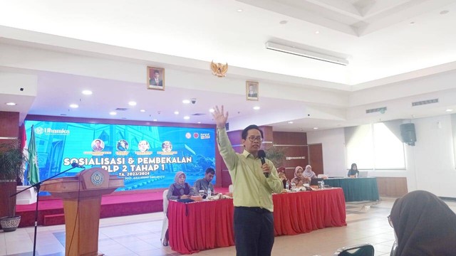 Mahasiswa FKIP Uhamka Antusias Ikuti Sosialisasi PLP Tahun Ajaran 2023-2024. Dokumentasi Uhamka